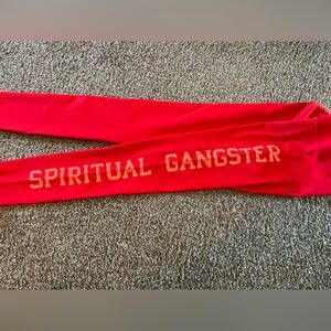 Spiritual Gangster women’s leggings. Size M but fits like a Size S.